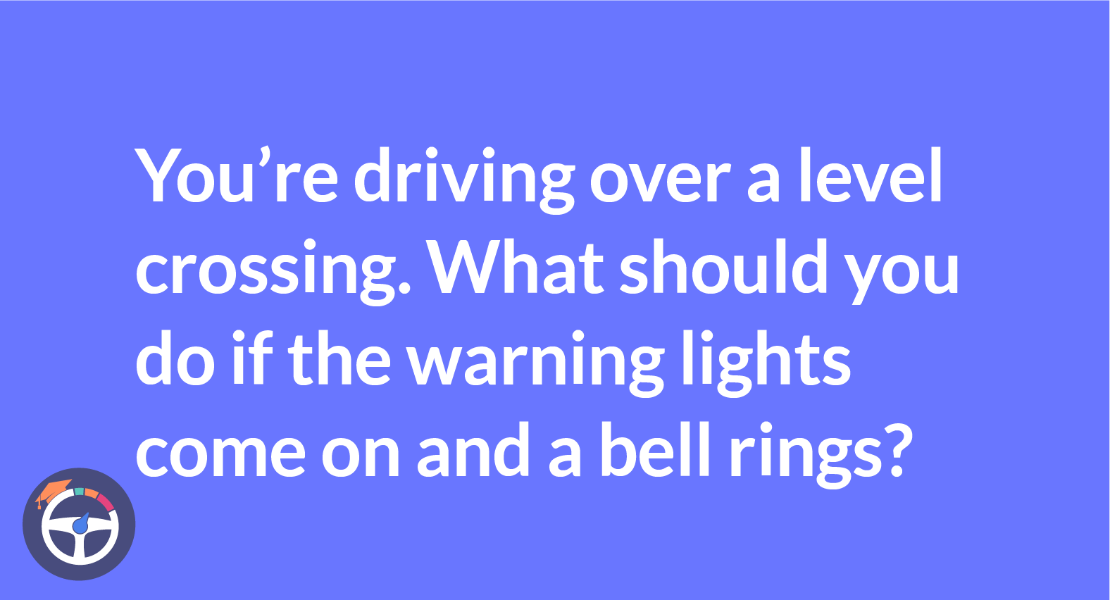 What Must You Do When The Amber Light Is Flashing At A Pelican Crossin