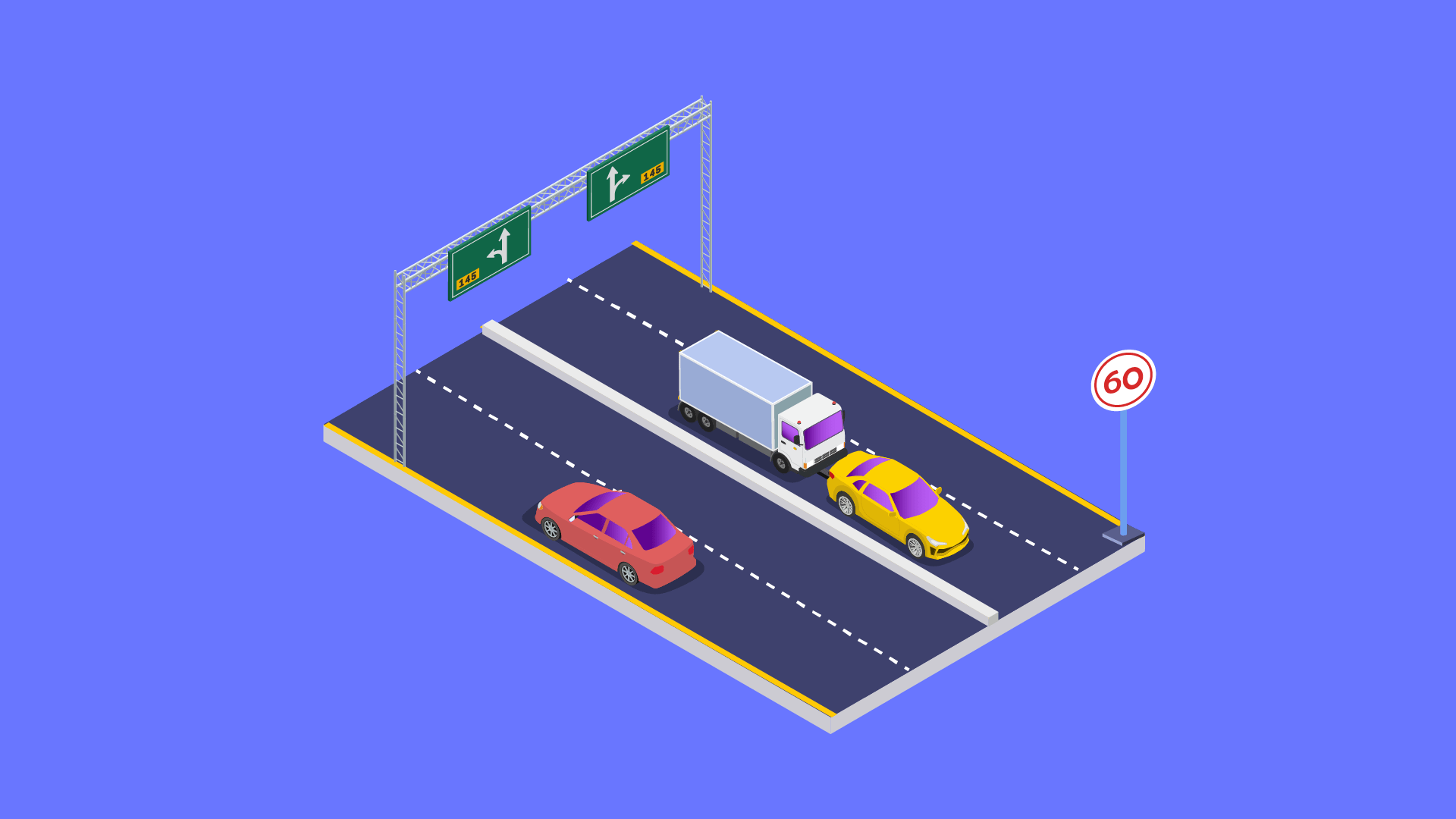 speed limit for car towing trailer